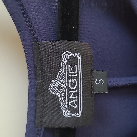 ANGIE Navy sundress, Size Small - Picture 4 of 6